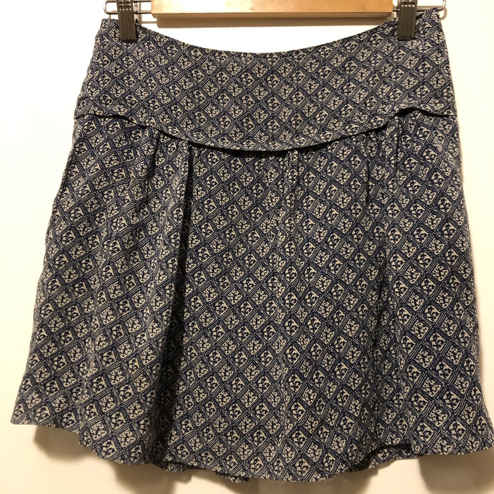 Madewell silk skirt
